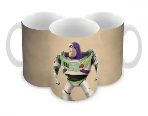 Caneca Polímero Toy Story Buzz Lightyear Personalizada