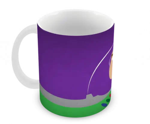 Caneca Polímero Toy Story Buzz Lightyear Personalizada