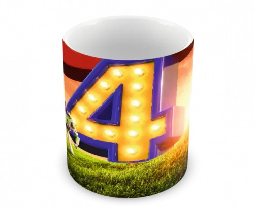 Caneca Polímero Toy Story Buzz Lightyear Personalizada
