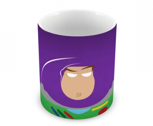 Caneca Polímero Toy Story Buzz Lightyear Personalizada