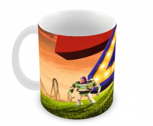 Caneca Polímero Toy Story Buzz Lightyear Personalizada
