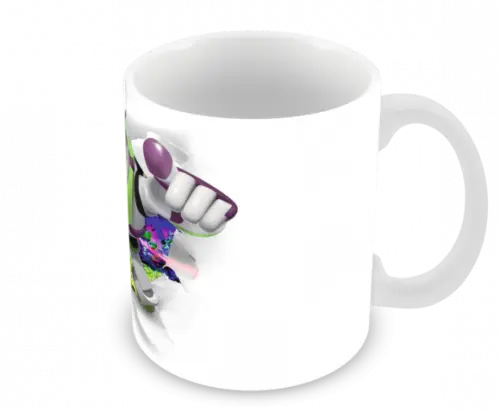 Caneca Polímero Toy Story Buzz Lightyear Personalizada