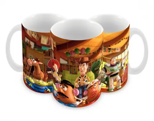 Caneca Polímero Toy Story Personalizada