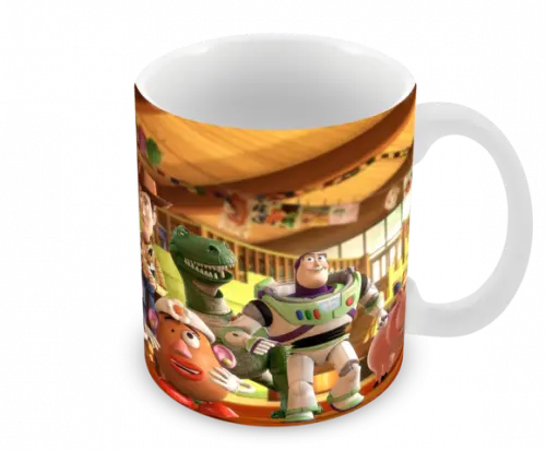 Caneca Polímero Toy Story Personalizada