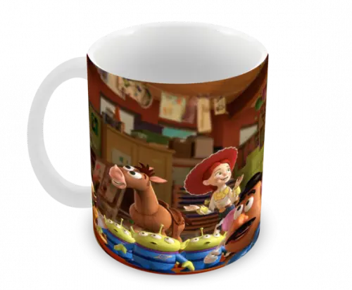 Caneca Polímero Toy Story Personalizada