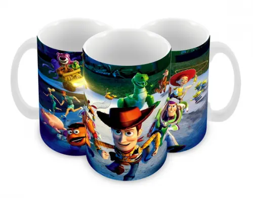 Caneca Polímero Toy Story Personalizada