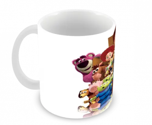 Caneca Polímero Toy Story Personalizada