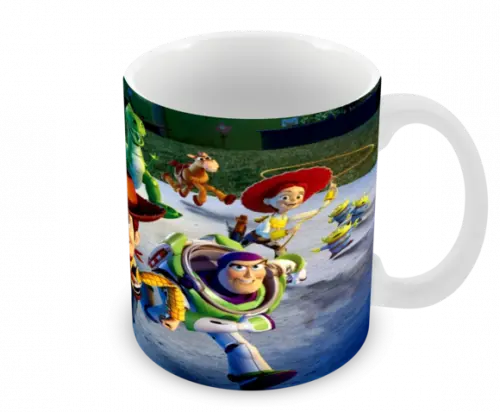 Caneca Polímero Toy Story Personalizada