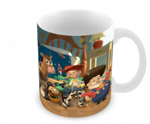 Caneca Polímero Toy Story Personalizada