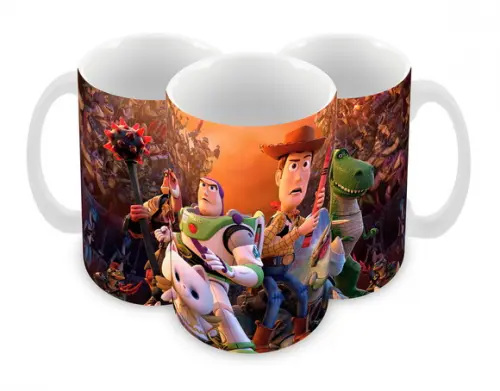 Caneca Polímero Toy Story Personalizada