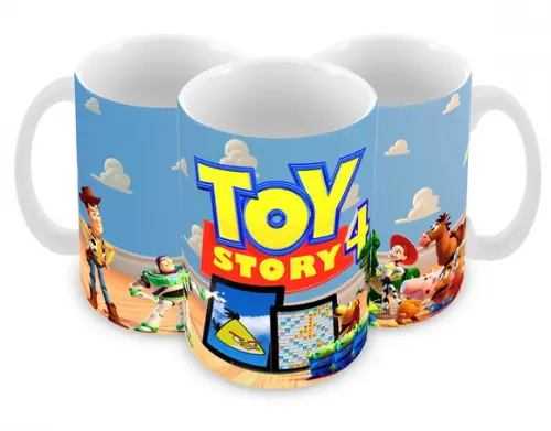 Caneca Polímero Toy Story Personalizada