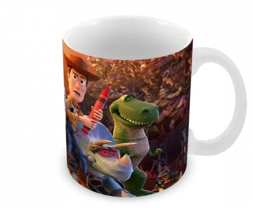 Caneca Polímero Toy Story Personalizada