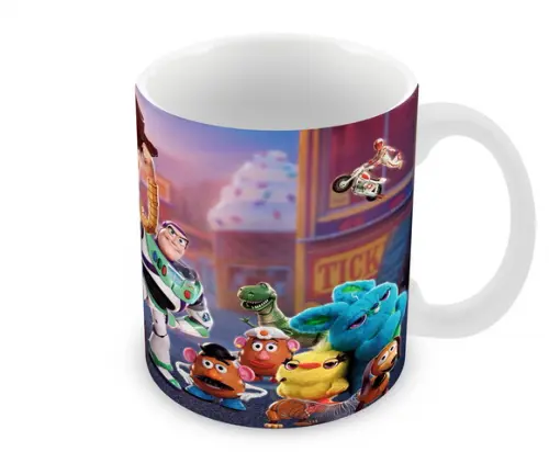 Caneca Polímero Toy Story Personalizada