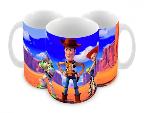 Caneca Polímero Toy Story Personalizada