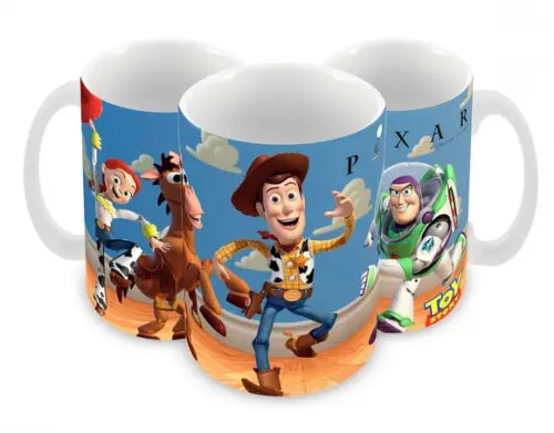 Caneca Polímero Toy Story Personalizada