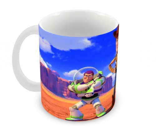 Caneca Polímero Toy Story Personalizada