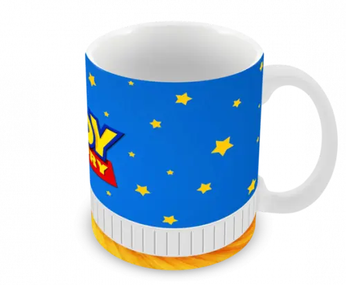 Caneca Polímero Toy Story Personalizada