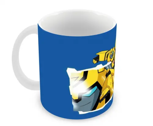 Caneca Polímero Transformers Bumblebee Desenho Personalizada