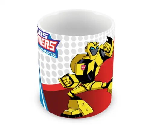 Caneca Polímero Transformers Bumblebee Desenho Personalizada