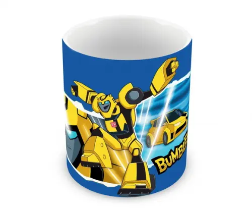 Caneca Polímero Transformers Bumblebee Desenho Personalizada