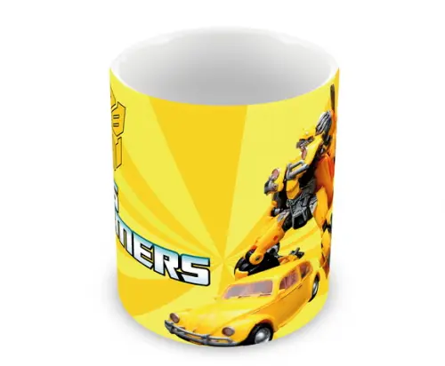 Caneca Polímero Transformers Bumblebee Personalizada