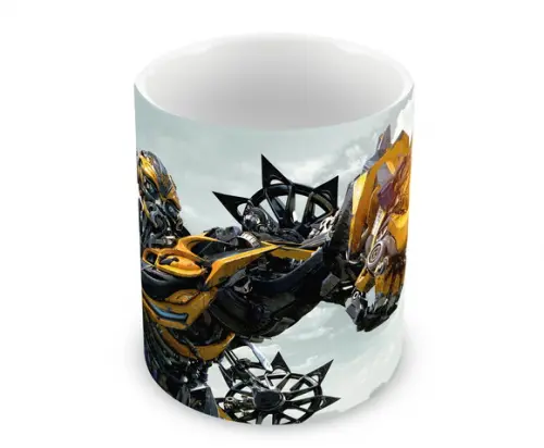 Caneca Polímero Transformers Bumblebee Personalizada