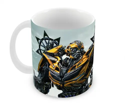 Caneca Polímero Transformers Bumblebee Personalizada
