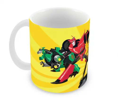 Caneca Polímero Transformers Desenho Personalizada