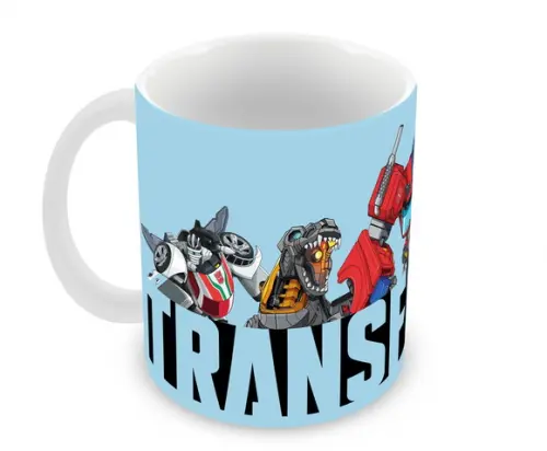 Caneca Polímero Transformers Desenho Personalizada