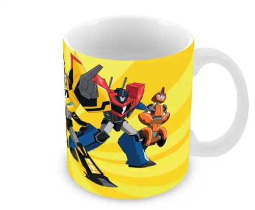 Caneca Polímero Transformers Desenho Personalizada