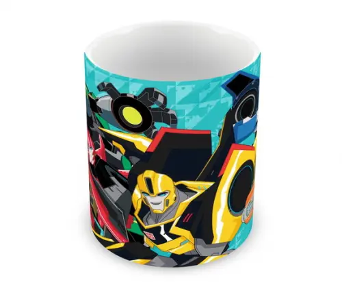 Caneca Polímero Transformers Desenho Personalizada