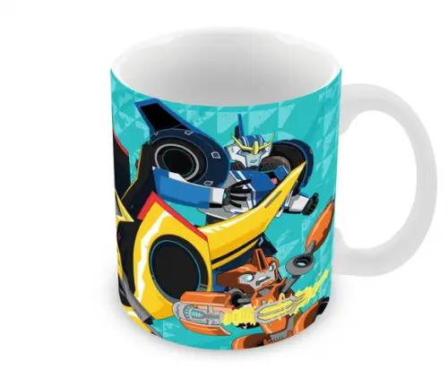 Caneca Polímero Transformers Desenho Personalizada