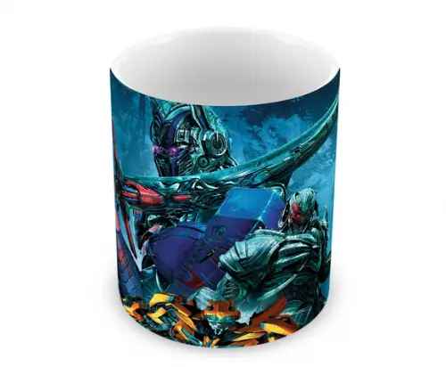 Caneca Polímero Transformers Personalizada