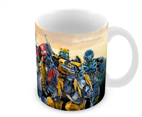 Caneca Polímero Transformers Personalizada