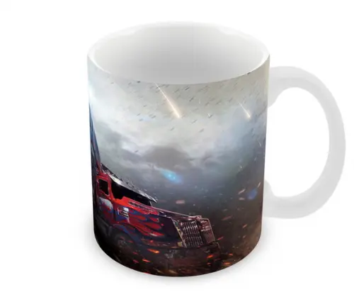 Caneca Polímero Transformers Personalizada