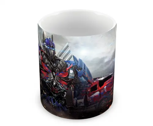 Caneca Polímero Transformers Personalizada