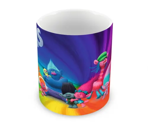 Caneca Polímero Trolls Personalizada