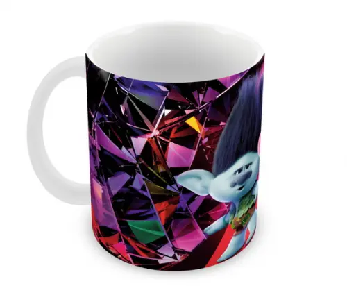 Caneca Polímero Trolls Personalizada