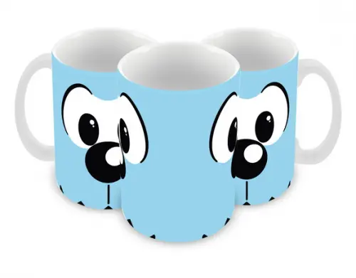 Caneca Polímero Turma da Mônica Bidu Personalizada
