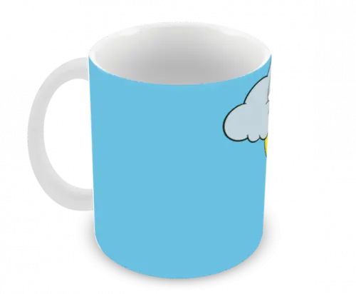 Caneca Polímero Turma da Mônica Cascão Personalizada