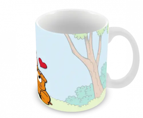 Caneca Polímero Turma da Mônica Cascão Personalizada