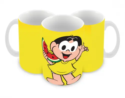 Caneca Polímero Turma da Mônica Magali Personalizada