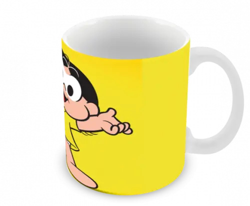 Caneca Polímero Turma da Mônica Magali Personalizada