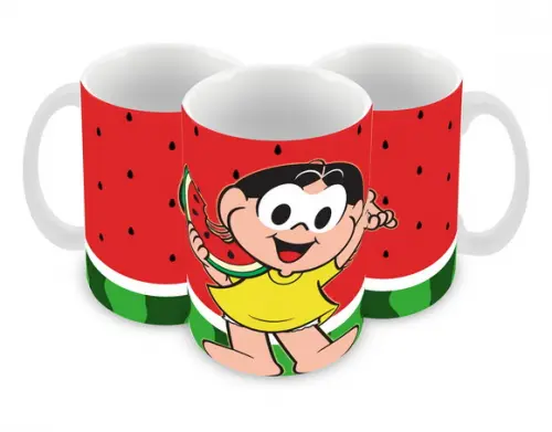 Caneca Polímero Turma da Mônica Magali Personalizada