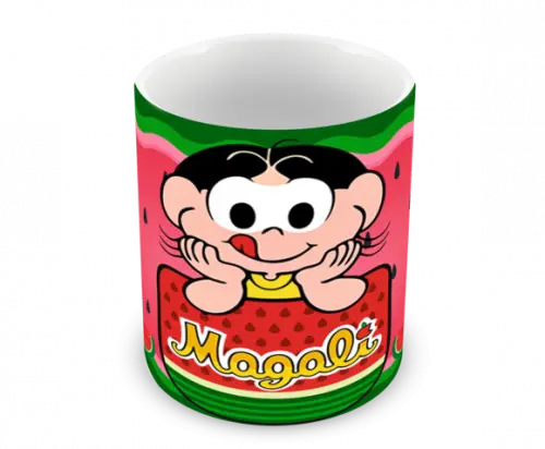Caneca Polímero Turma da Mônica Magali Personalizada