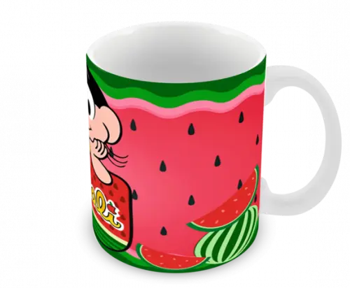 Caneca Polímero Turma da Mônica Magali Personalizada