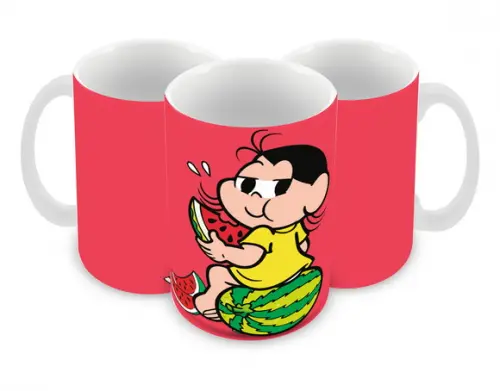Caneca Polímero Turma da Mônica Magali Personalizada