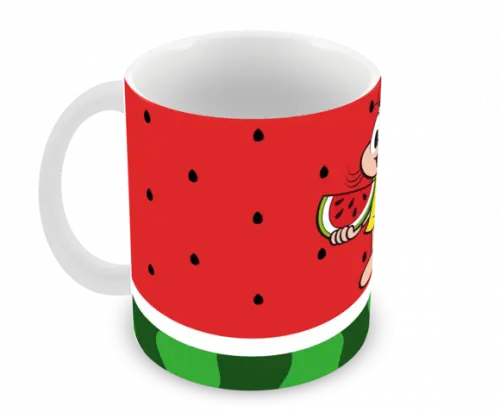 Caneca Polímero Turma da Mônica Magali Personalizada