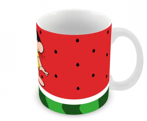 Caneca Polímero Turma da Mônica Magali Personalizada
