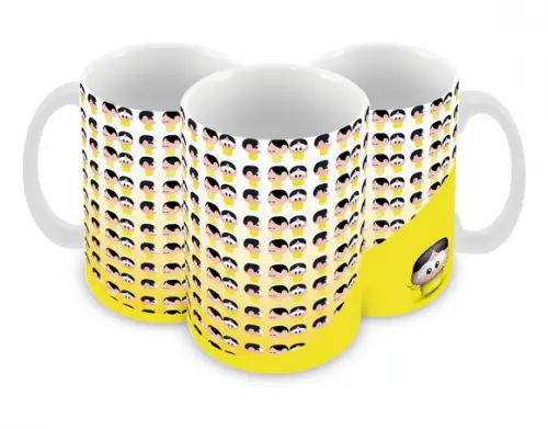 Caneca Polímero Turma da Mônica Magali Personalizada